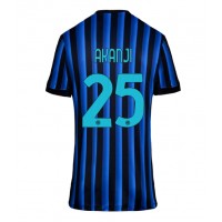 Inter Milan Manuel Akanji #25 Domáci Ženy futbalový dres 2025-26 Krátky Rukáv
